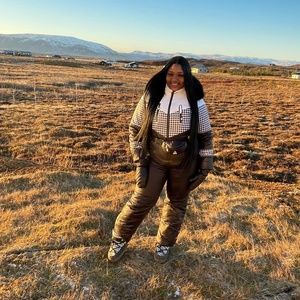 Ski Jumpsuit & Boots